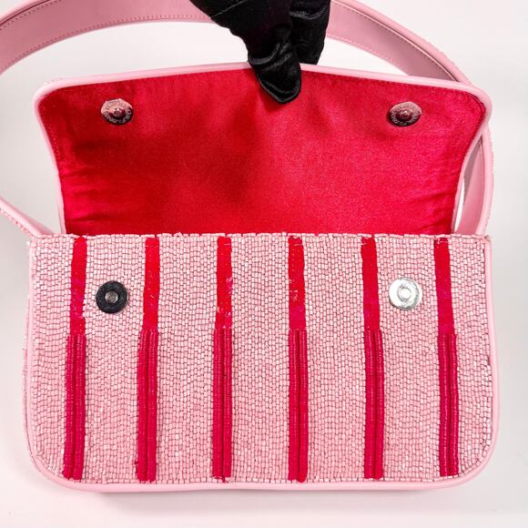 Staud Tommy Beaded Shoulder Bag - Picture 9 of 13